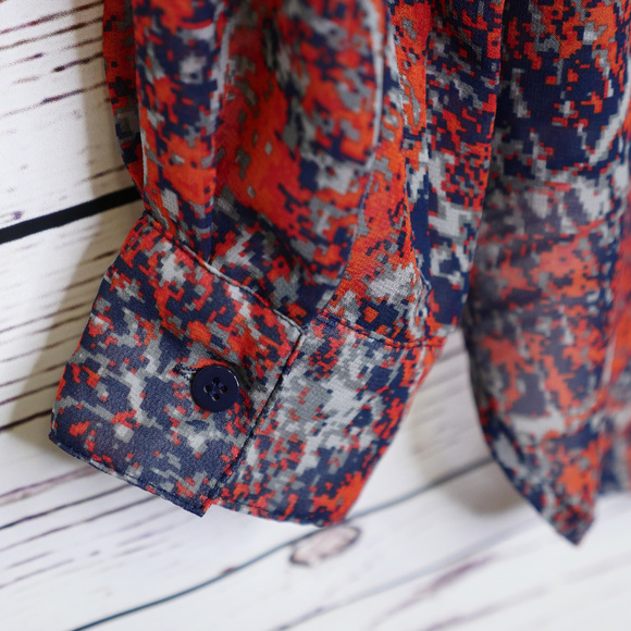 Collective Concepts | long sleeve sheere blouse - Picture 4 of 7